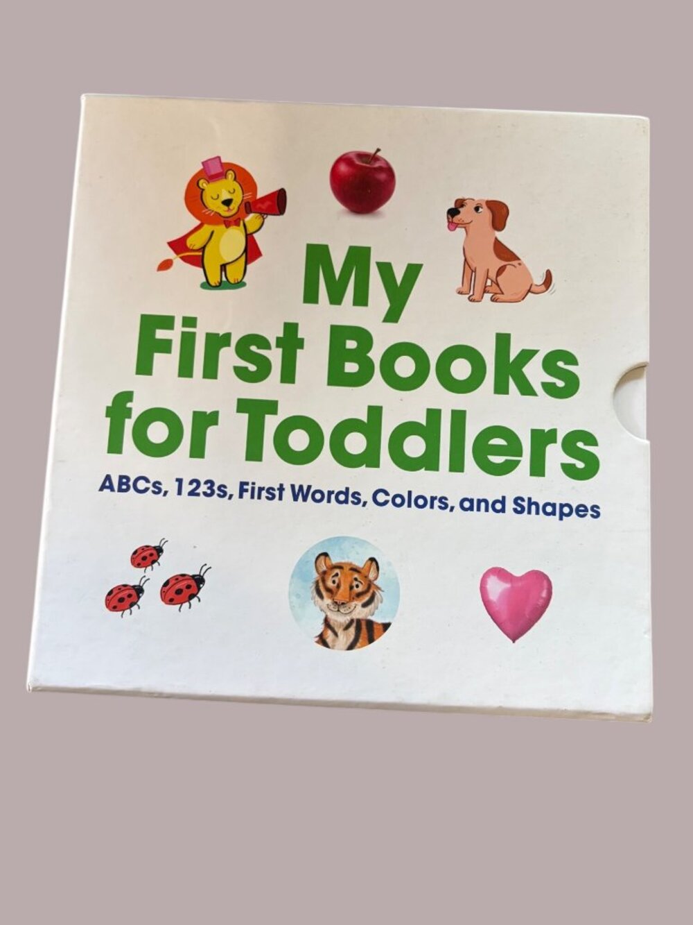 My First Books For Toddlers ABCs 123s First Words Colors & Shapes Educational Bo